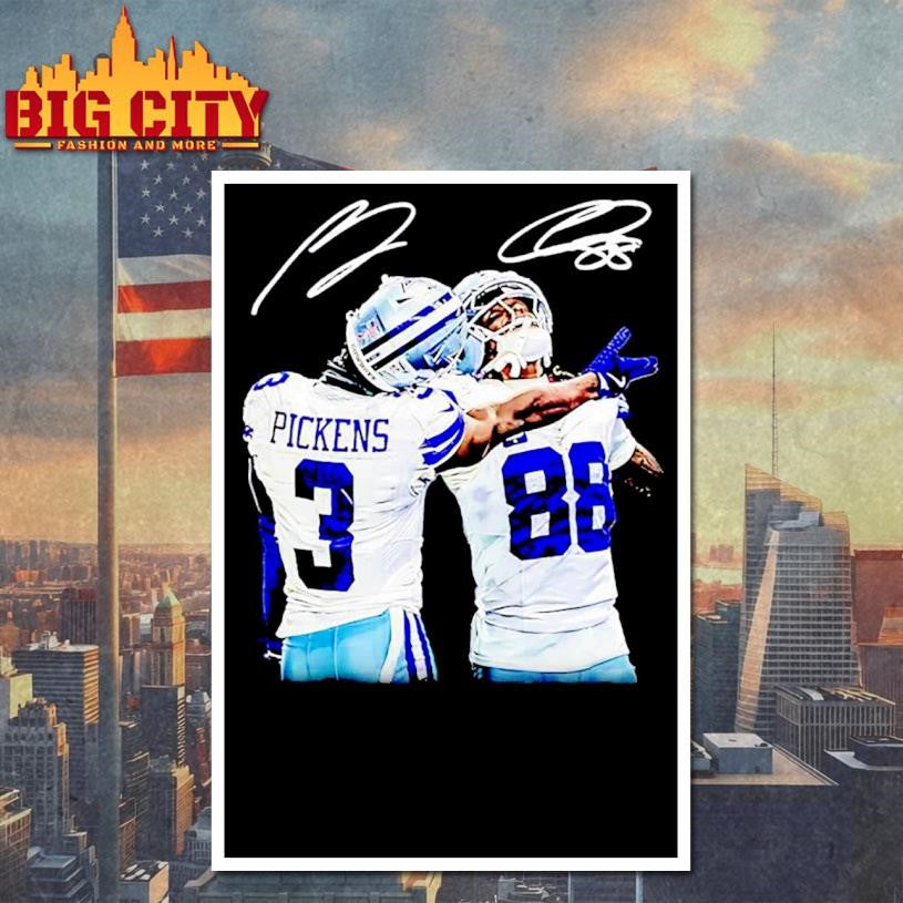 CeeDee Lamb and George Pickens Dallas Cowboys We Dem Boyz Shirt