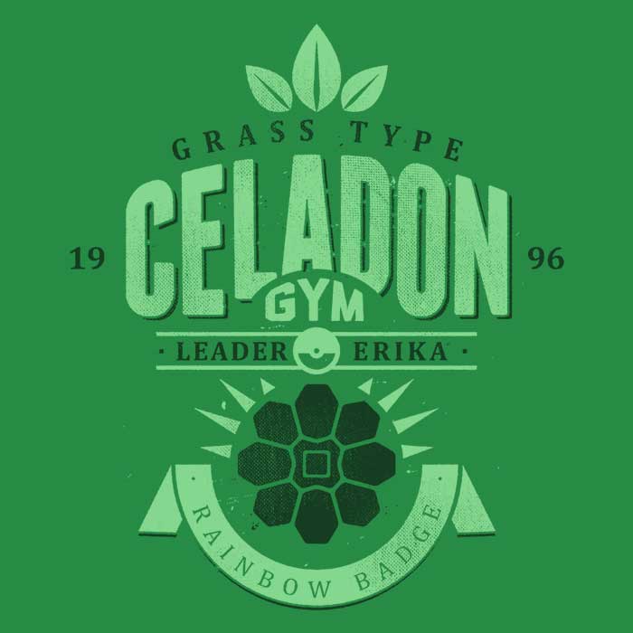 Celadon City Gym T-Shirts, Hoodie, Sweatshirt