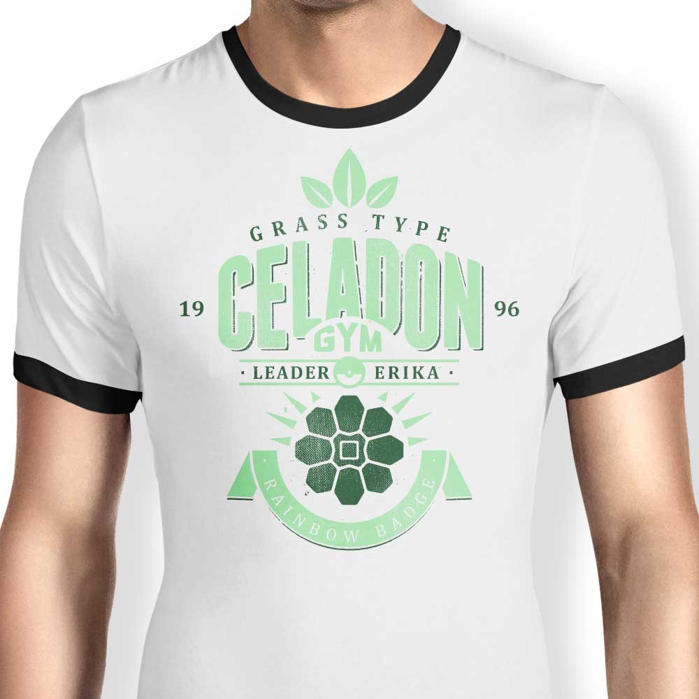 Celadon City Gym Ringer T-Shirts, Hoodie, Sweatshirt