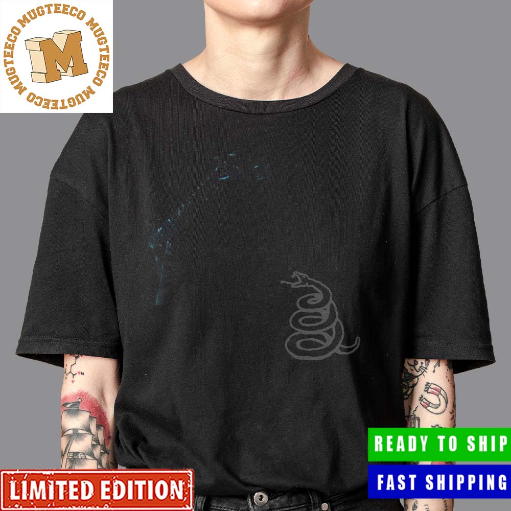 Celebrate 32 Years Metallica Black Album From 1991 Vintage Shirt
