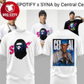 Central Cee x Bape x Syna Can’t Rush Greatness 2025 Tour Two Sided Shirt