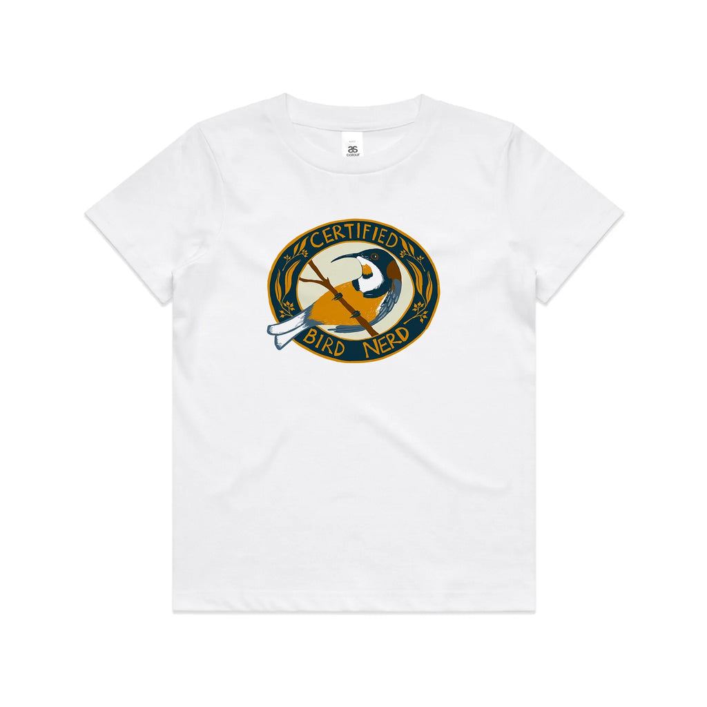 Certified Bird Nerd Kids Tee Hoodie, Sweatshirt | CiraTrend.com (Image 2)