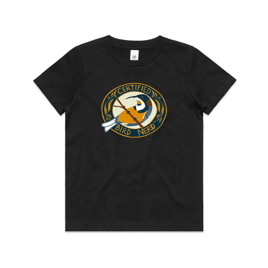 Certified Bird Nerd Kids Tee Hoodie, Sweatshirt | CiraTrend.com (Image 4)