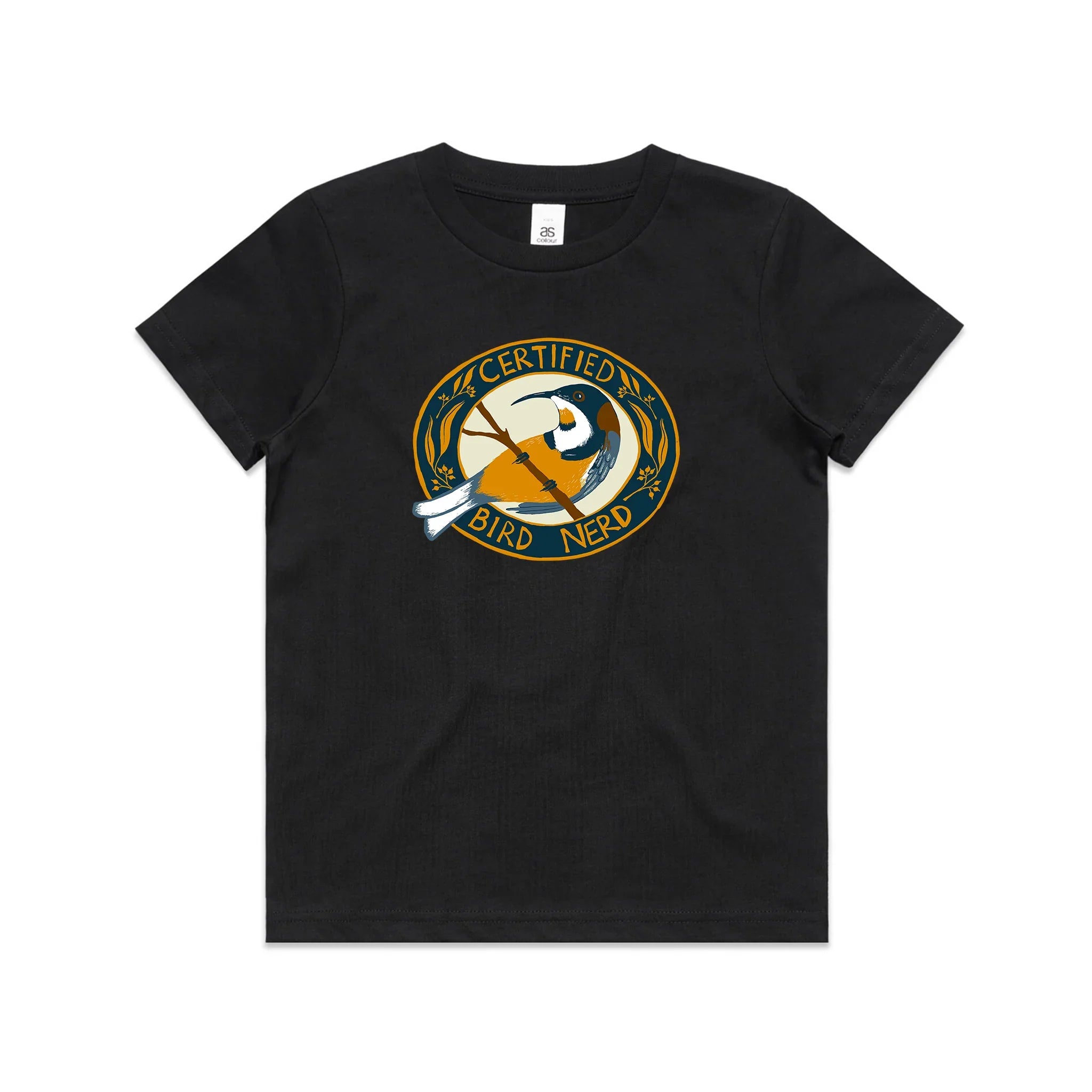 Certified Bird Nerd Kids Tee Hoodie, Sweatshirt | CiraTrend.com (Image 4)