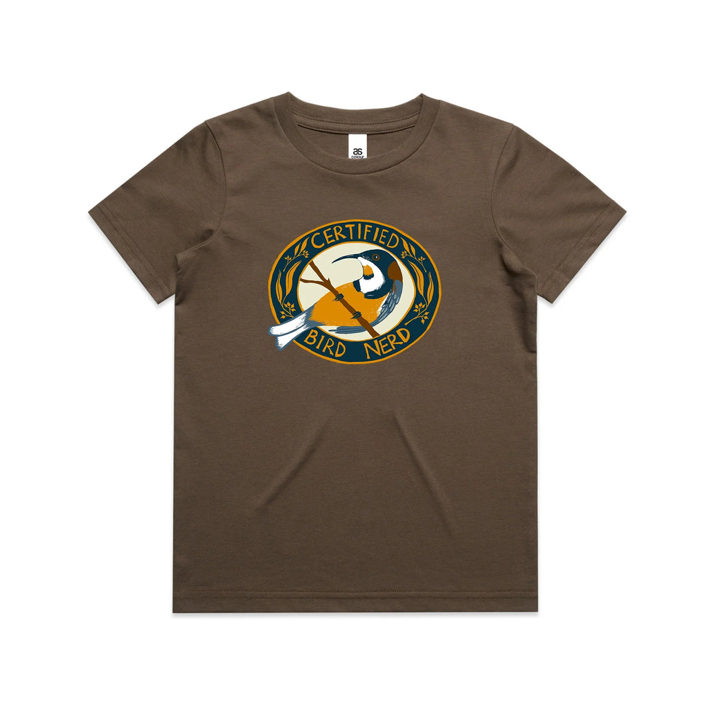 Certified Bird Nerd Kids Tee Hoodie, Sweatshirt | CiraTrend.com (Image 5)