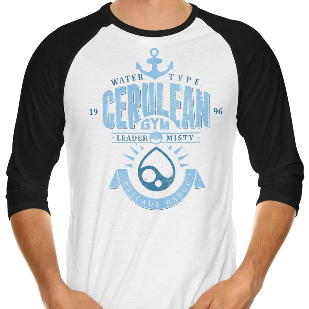 Cerulean City Gym - 3/4 Sleeve Raglan T-Shirt Hoodie, Sweatshirt | CiraTrend.com (Image 3)