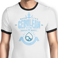Cerulean City Gym - Ringer T-Shirt Hoodie, Sweatshirt | CiraTrend.com (Image 1)