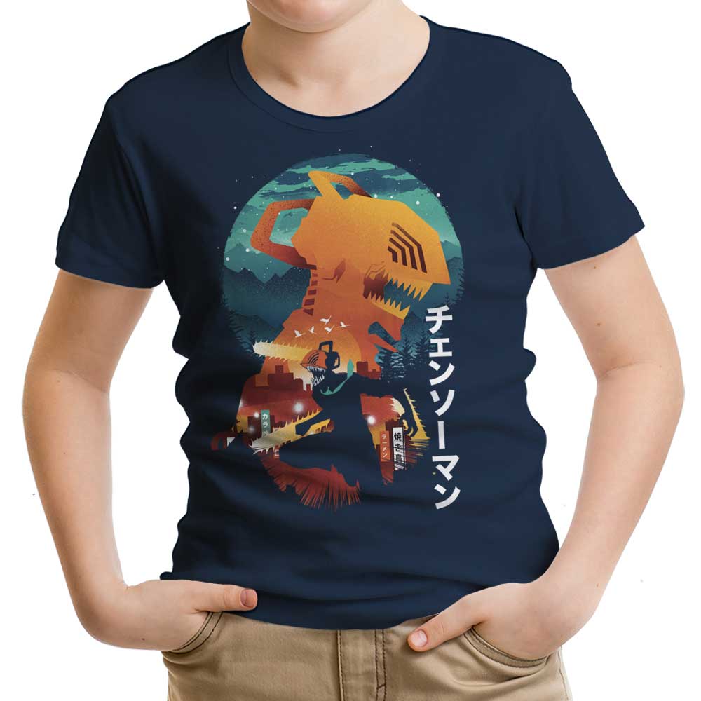 Chainsaw Silhouette - Youth Apparel T-Shirts, Hoodie, Sweatshirt | CiraTrend.com (Image 3)