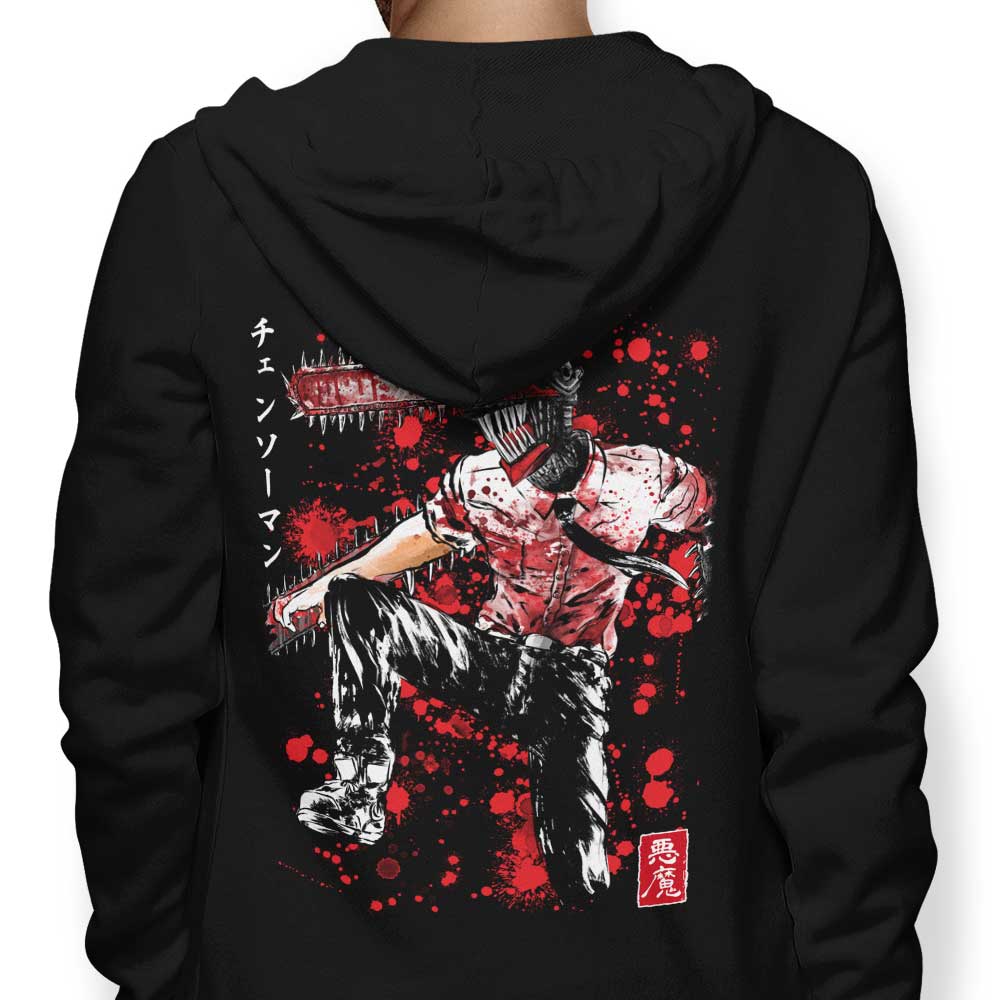 Chainsaw Sumi-e - Hoodie T-Shirts, Sweatshirt | CiraTrend.com (Image 1)