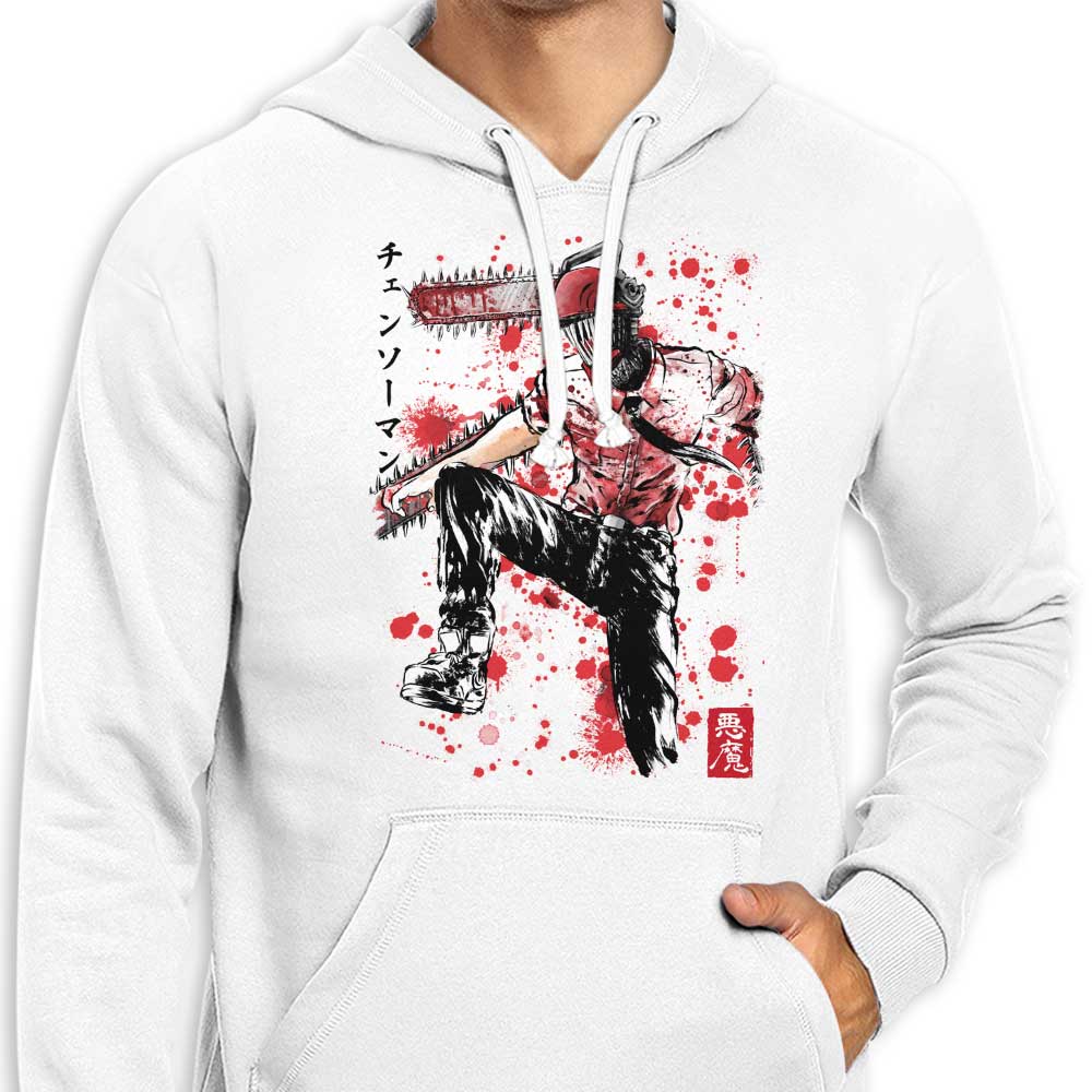 Chainsaw Sumi-e - Hoodie T-Shirts, Sweatshirt | CiraTrend.com (Image 5)
