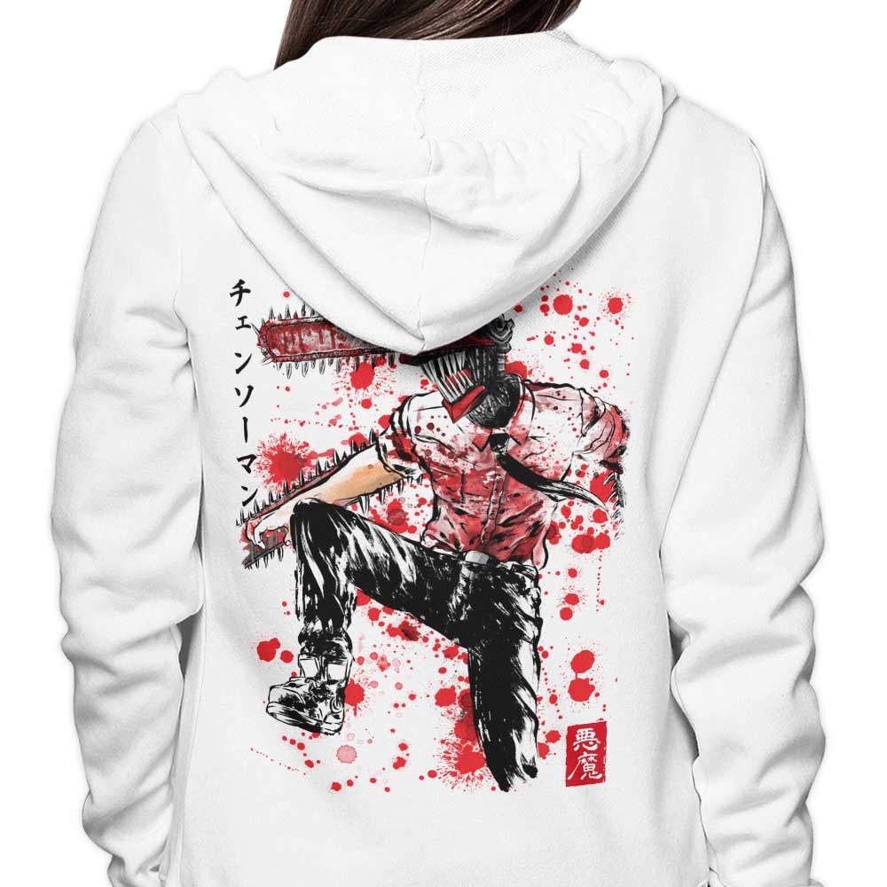 Chainsaw Sumi-e - Hoodie T-Shirts, Sweatshirt | CiraTrend.com (Image 3)