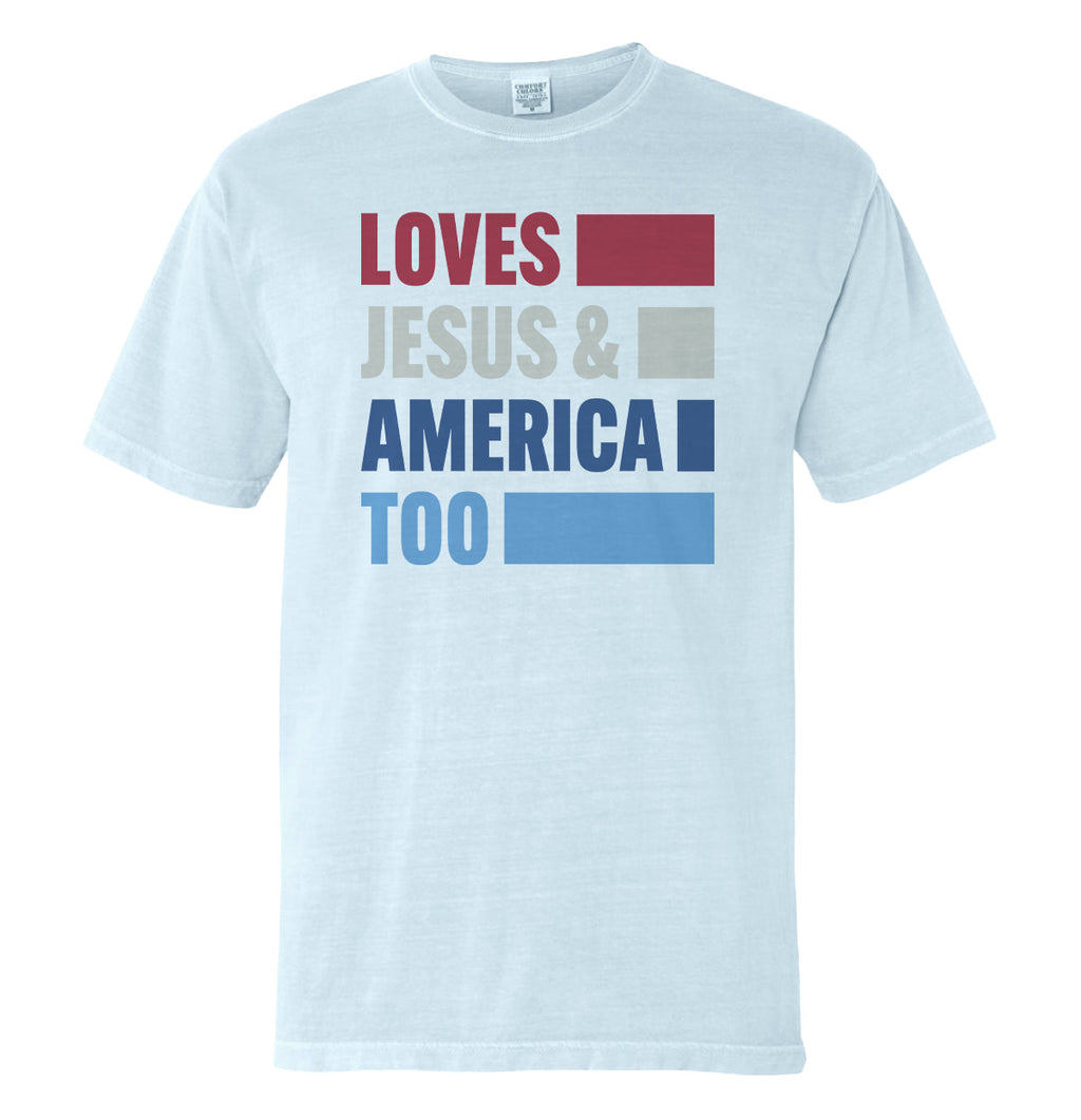 Loves Jesus & America Too Bold (Front) T-Shirts, Hoodie, Sweatshirt | CiraTrend.com (Image 5)
