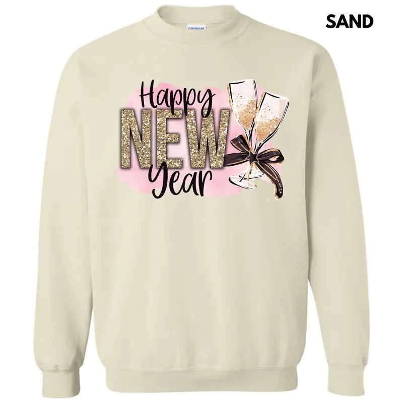 Champagne New Year Sweatshirt 'NLB' T-Shirts, Hoodie | CiraTrend.com