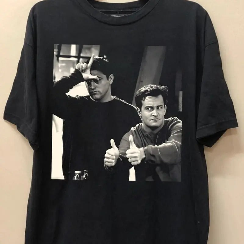 Chandler Bing T-Shirt, Unisex Cotton Tee, Matthew Perry Shirt, Meme Shirt, Funny Shirt Hoodie, Sweatshirt | CiraTrend.com