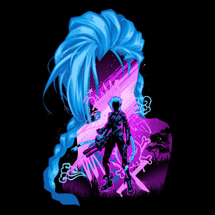 Chaos and Powder - Ringer T-Shirt Hoodie, Sweatshirt | CiraTrend.com (Image 2)