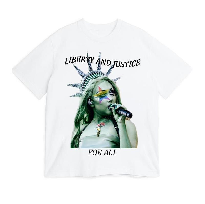 Chappell Roan Lady Liberty T Shirt, Music 2024 Trend Shirt Hoodie, Sweatshirt | CiraTrend.com