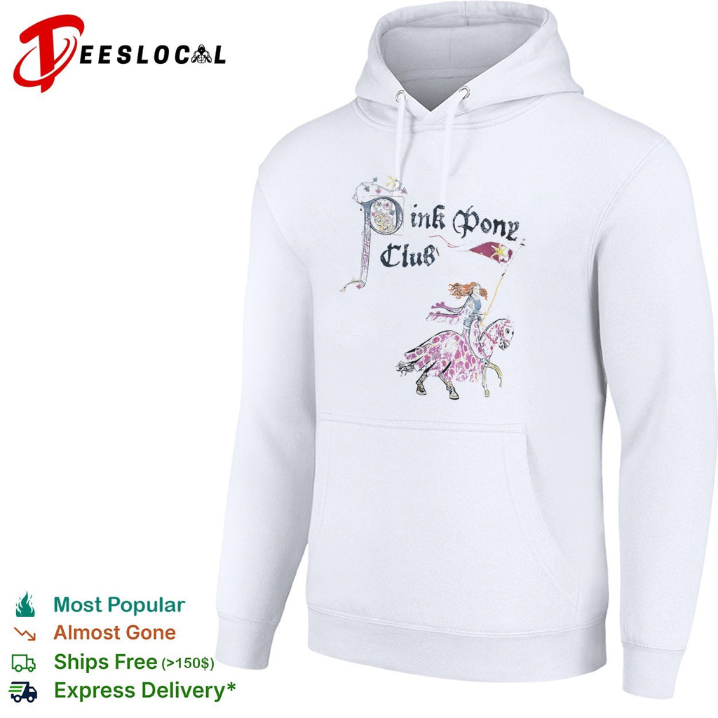 Chappell Roan Pink Pony Club knight riding shirt