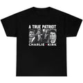 Charlie Kirk Shirt Memorial Activist Shirt, A True Patriot Charlie Flag America Kirk T-shirt, Rest In Peace for Him, RIP...