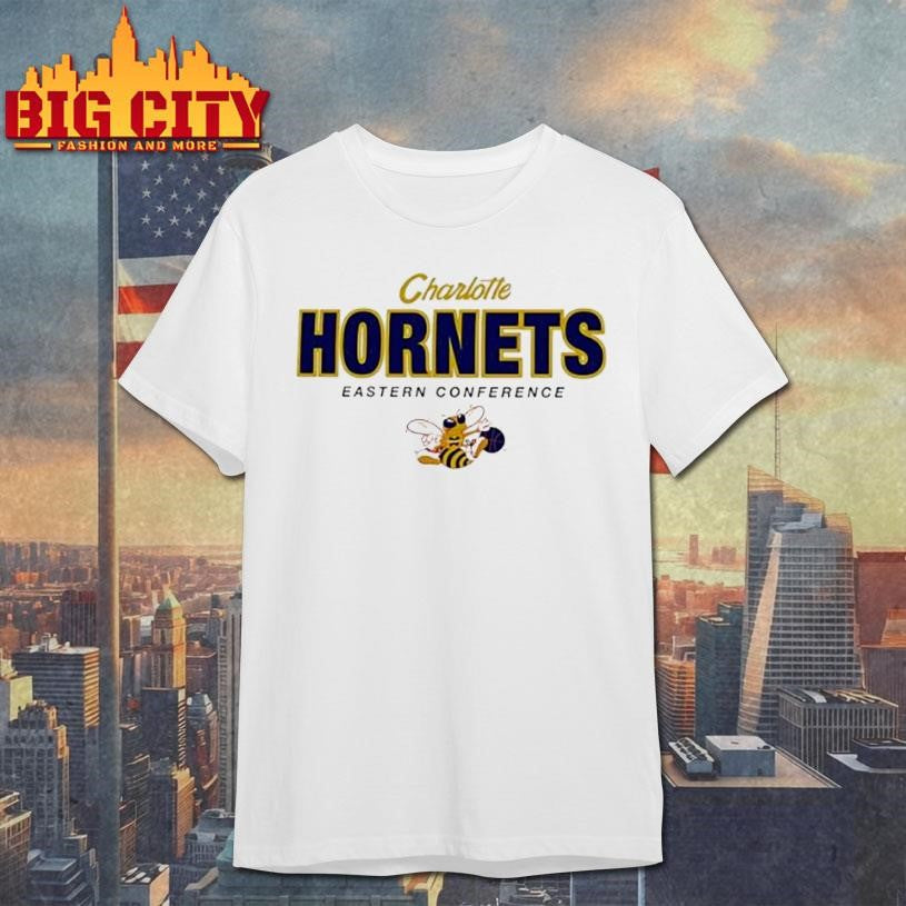 Charlotte Hornets Western Conference Low Block Franklin Shirt