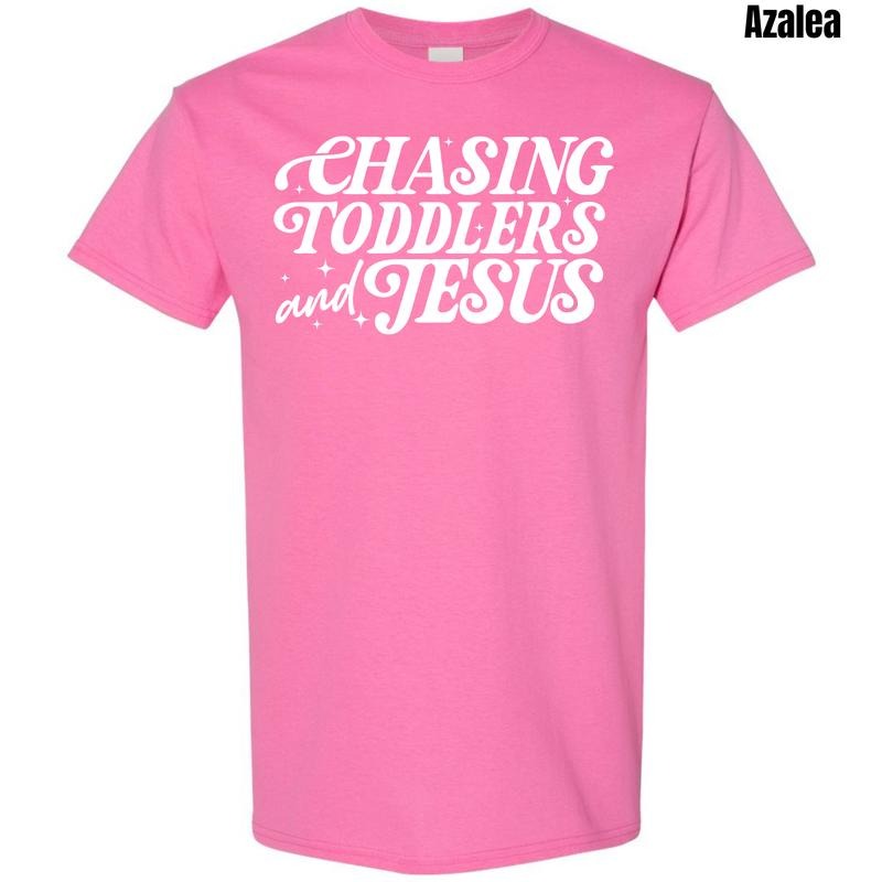 Chasing Jesus & Toddlers White Gildan T-Shirt 'NLB' Hoodie, Sweatshirt | CiraTrend.com
