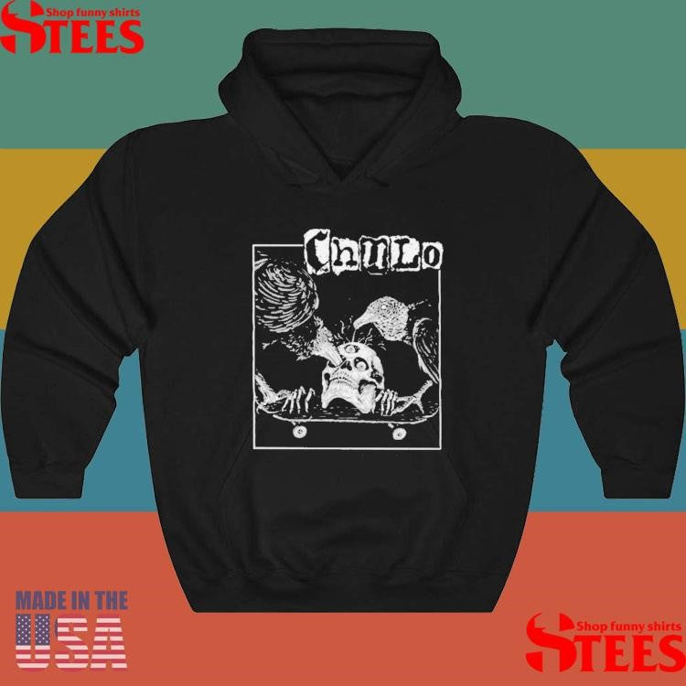 Chaudo Skull Raven Skateboard Shirt