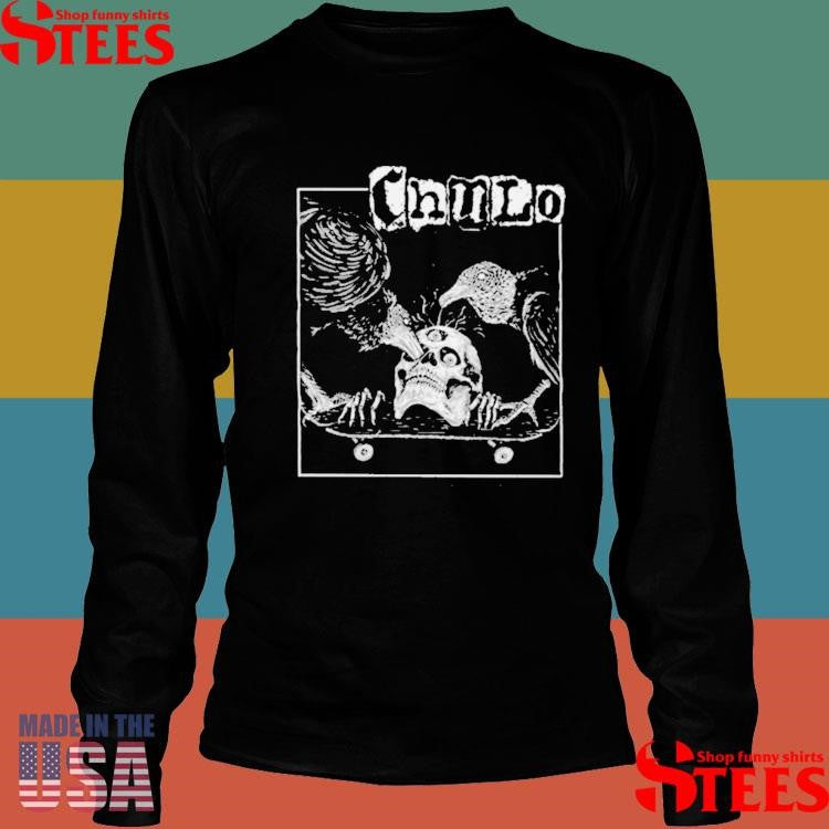Chaudo Skull Raven Skateboard Shirt