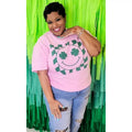 Checker Board Clover Smiley T-Shirt Hoodie, Sweatshirt | CiraTrend.com