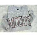 Checkered Moody Sweatshirt | Ash Gray T-Shirts, Hoodie | CiraTrend.com