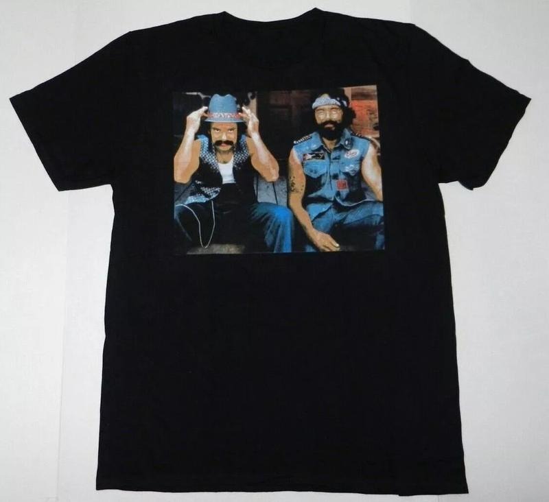 Cheech And Chong Movie Hanging In Porch Black Tee Shirt New Hoodie, Sweatshirt | CiraTrend.com