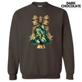 Cheetah Bow Christmas Tree Sweatshirt 'NLB' T-Shirts, Hoodie | CiraTrend.com