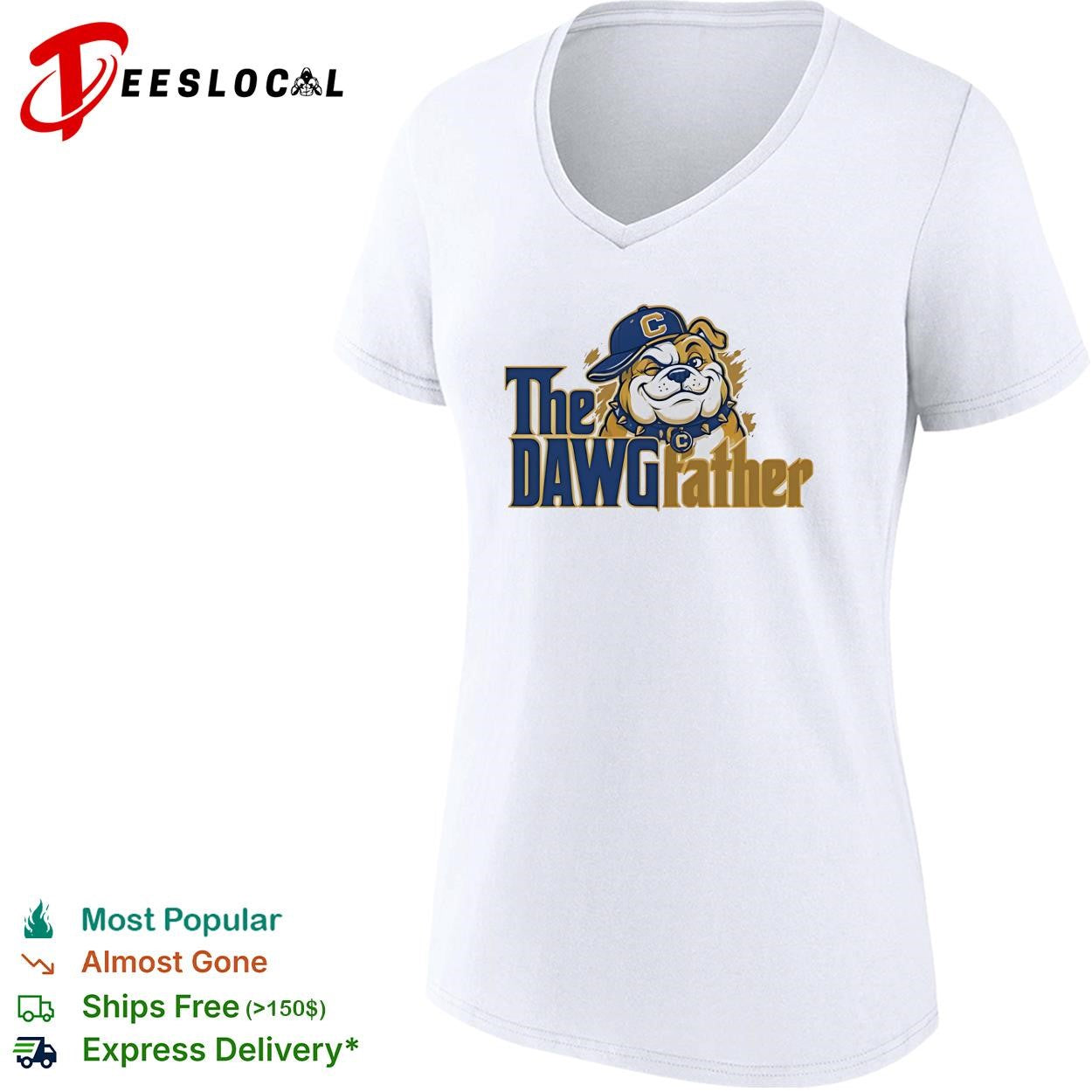 Chelsea High School Bulldogs The Dawg Father graphic shirt