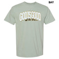 Chenille God Is Good Patch Comfort Colors T-Shirt Hoodie, Sweatshirt | CiraTrend.com