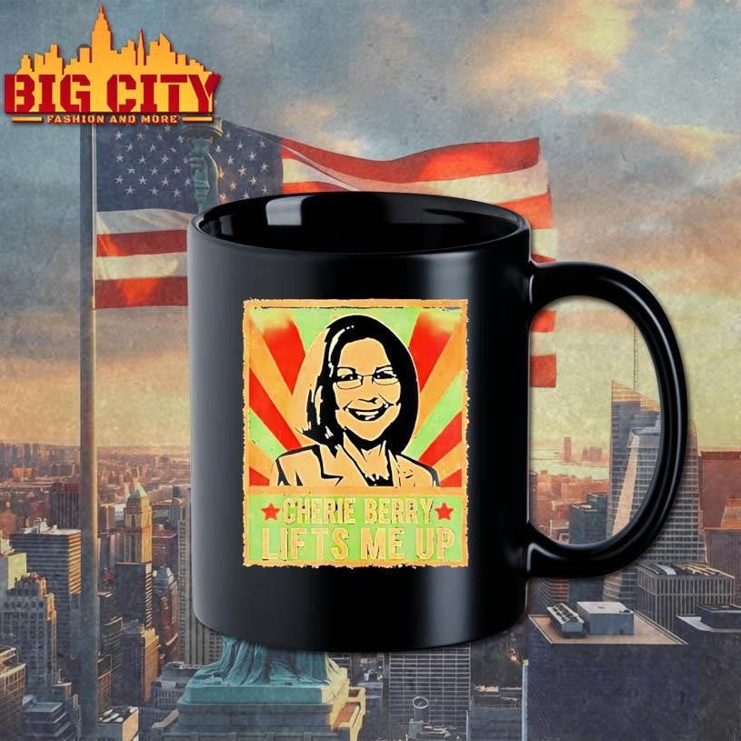 Cherie Berry Lifts Me Up Elevator Pun Portrait Retro Shirt