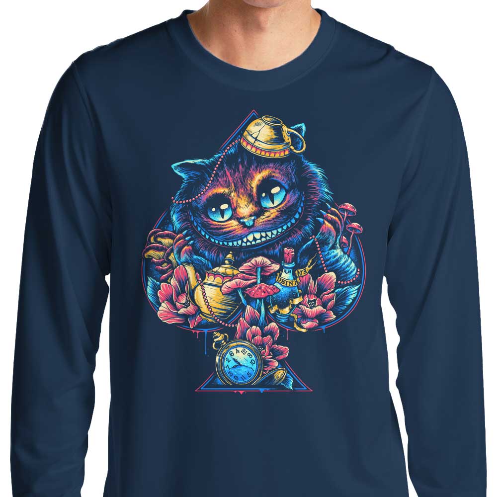 Cheshire Spade - Long Sleeve T-Shirt Hoodie, Sweatshirt | CiraTrend.com (Image 1)