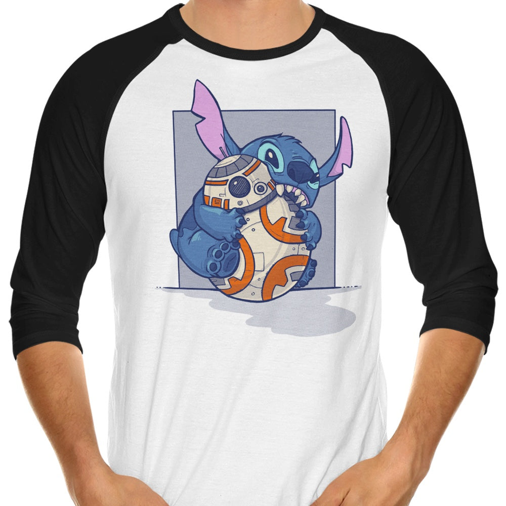 Chew Toy - 3/4 Sleeve Raglan T-Shirt Hoodie, Sweatshirt | CiraTrend.com (Image 1)