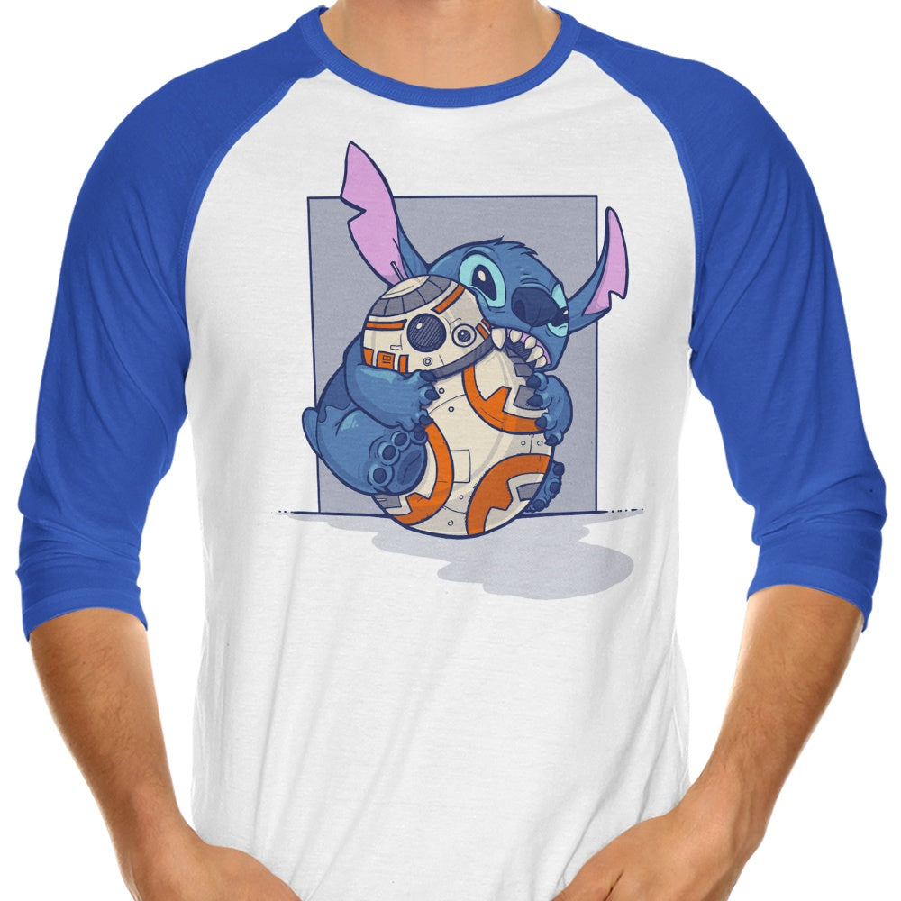 Chew Toy - 3/4 Sleeve Raglan T-Shirt Hoodie, Sweatshirt | CiraTrend.com (Image 3)