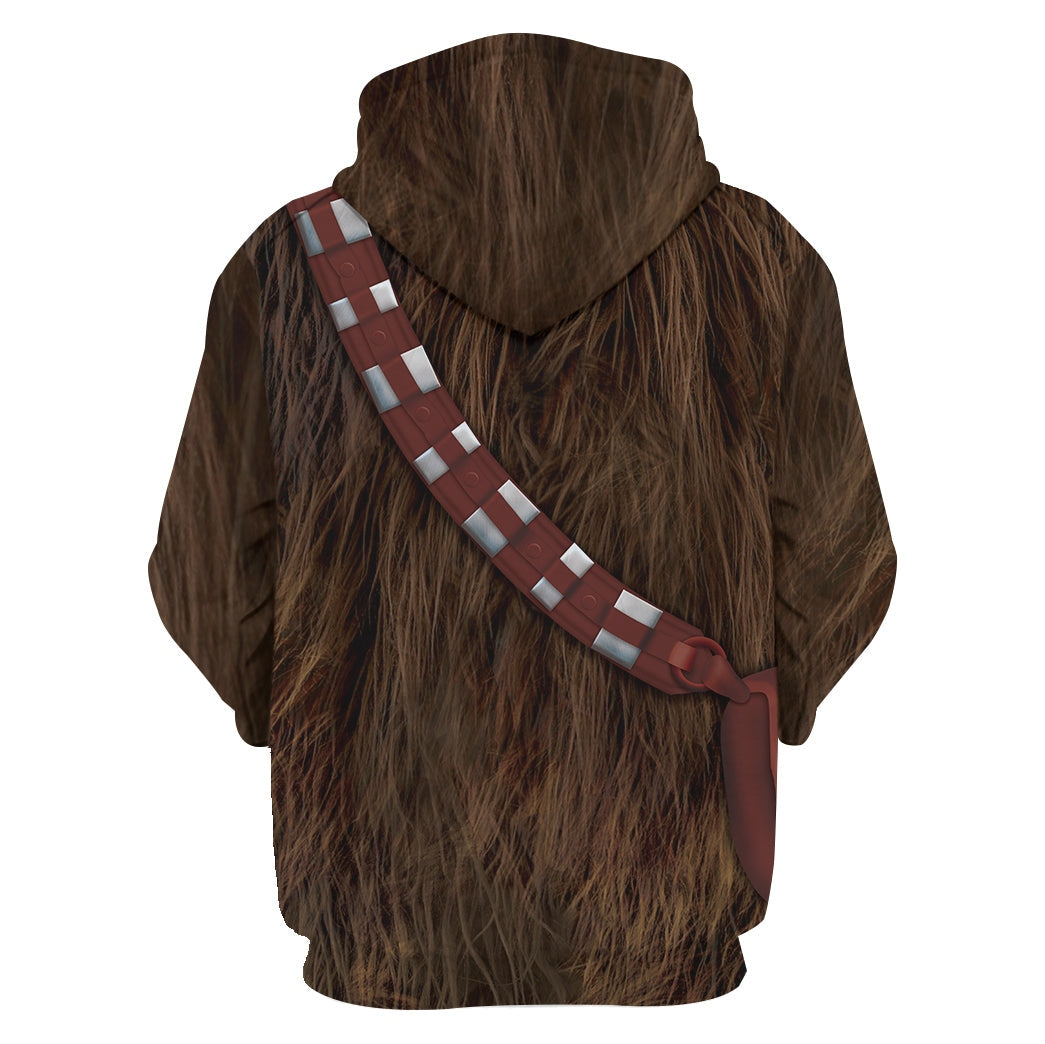 Chewbacca Costume Hoodie