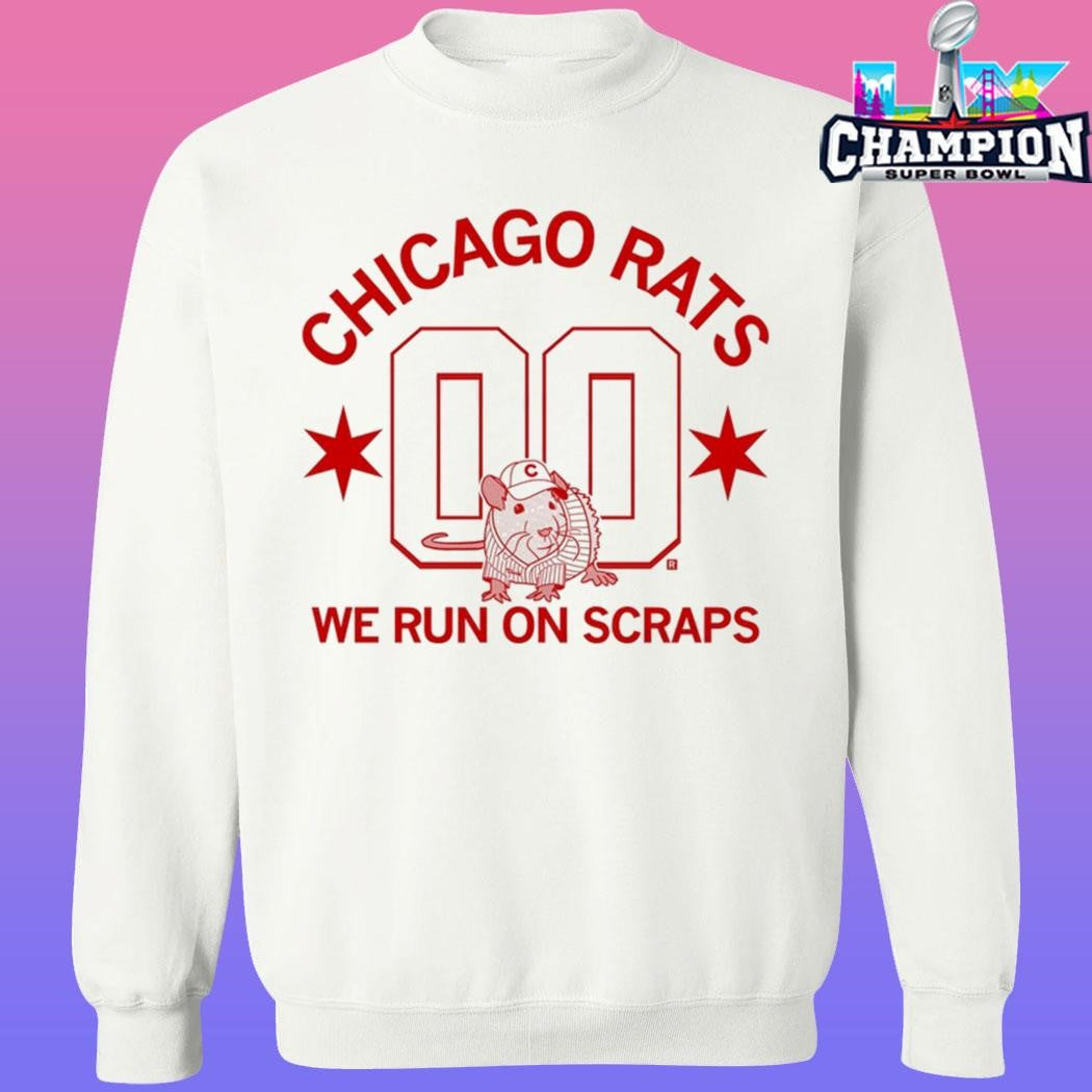 Chicago Rats We Run On Scraps Shirt