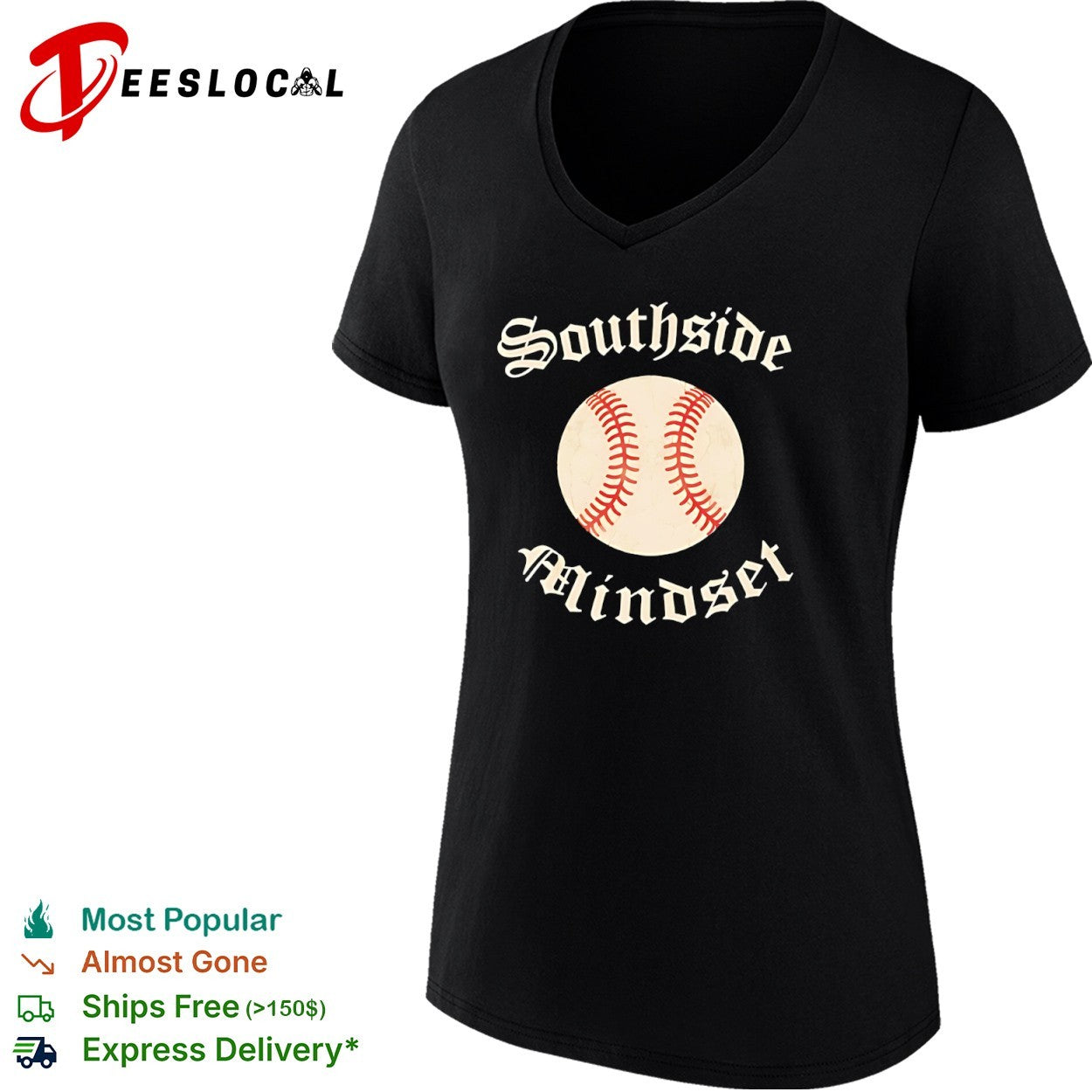 Chicago sports mindset vintage baseball shirt