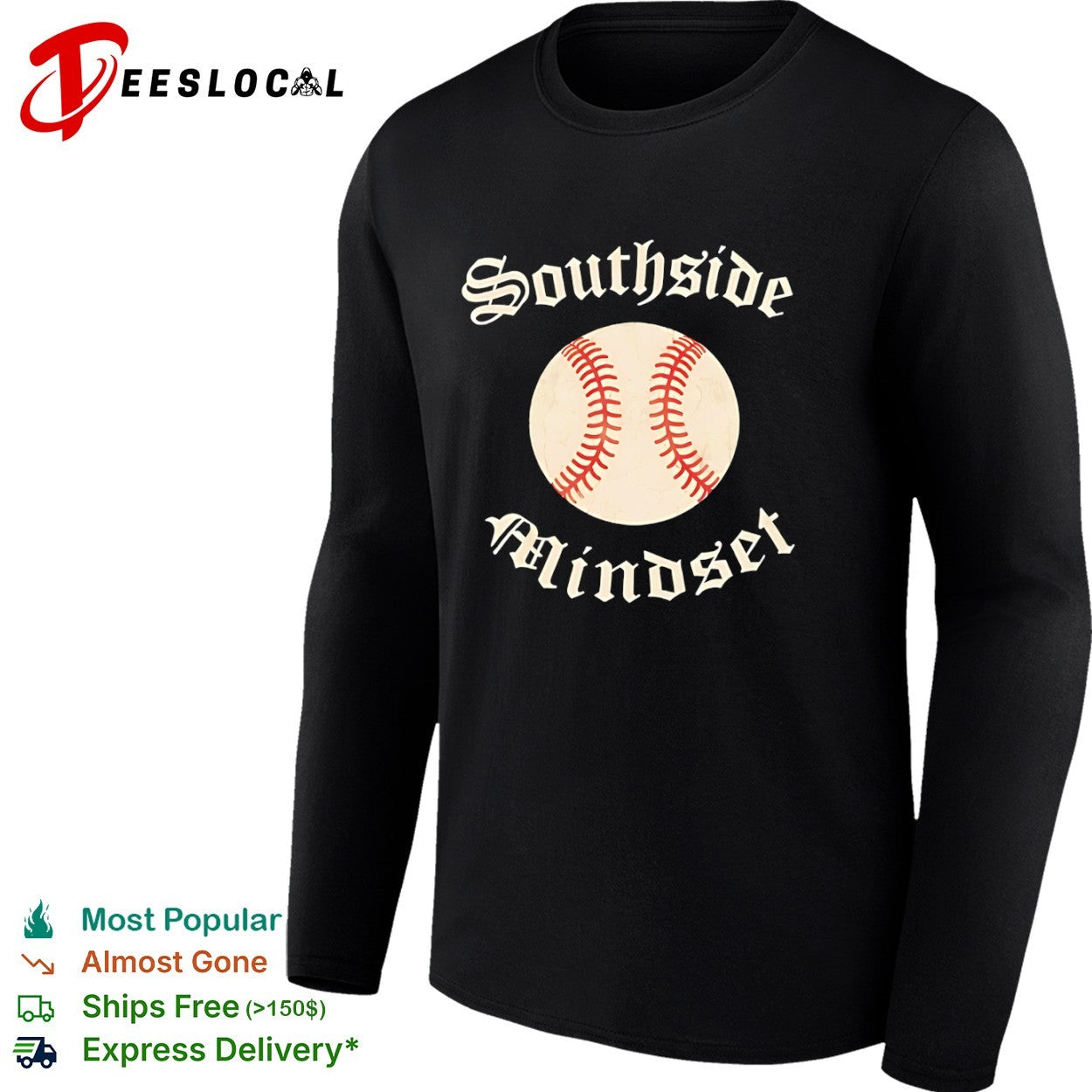 Chicago sports mindset vintage baseball shirt