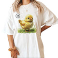 Chicken Cute Watercolor Unisex T-shirt Sweatshirt Hoodie Design all Little Chicken Sweet Farm Animal 1 | CiraTrend.com