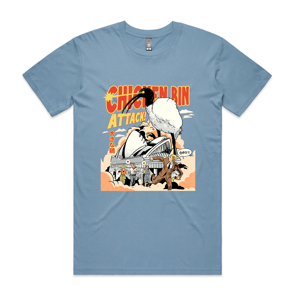 Chicken Bin Attack Tee Hoodie, Sweatshirt | CiraTrend.com (Image 1)