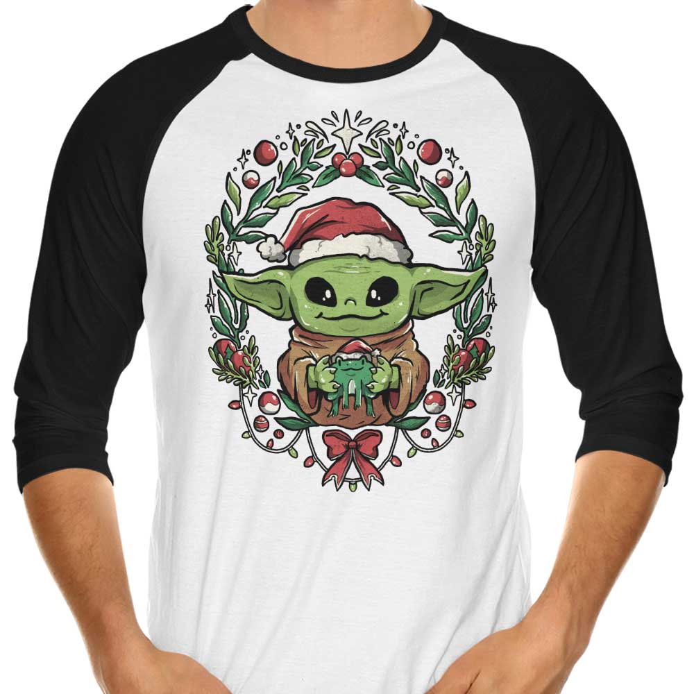 Child Christmas - 3/4 Sleeve Raglan T-Shirt Hoodie, Sweatshirt | CiraTrend.com (Image 4)