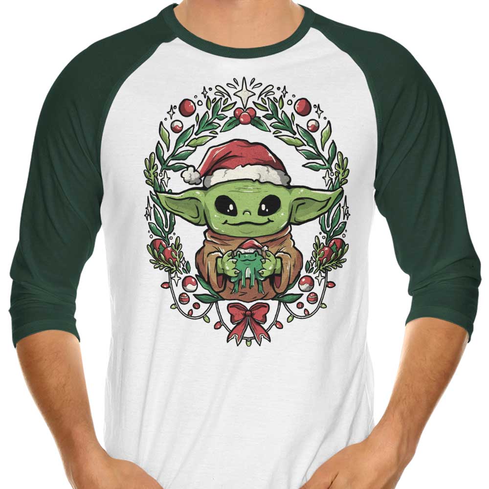 Child Christmas - 3/4 Sleeve Raglan T-Shirt Hoodie, Sweatshirt | CiraTrend.com (Image 3)