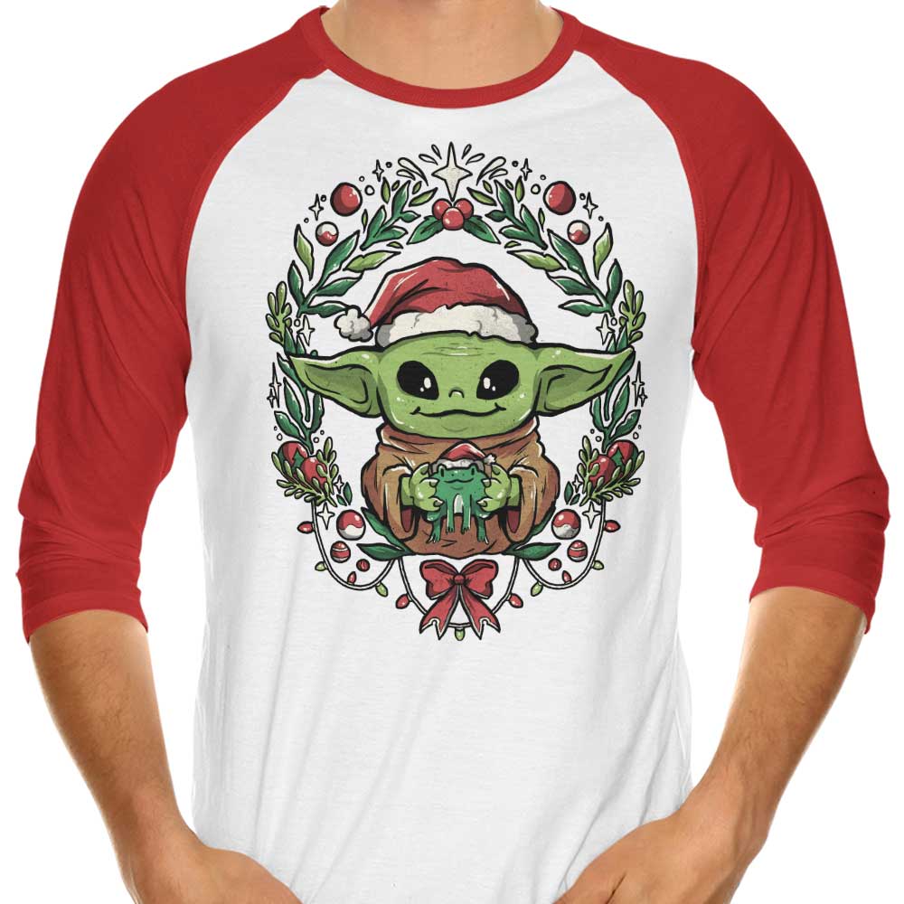 Child Christmas - 3/4 Sleeve Raglan T-Shirt Hoodie, Sweatshirt | CiraTrend.com (Image 1)