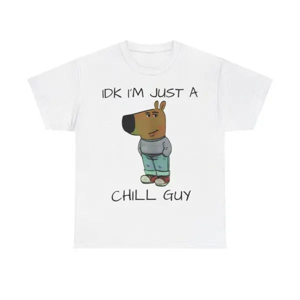 Chill Guy Coin Meme Shirt T-shirt Cotton Menswear Top Classic Hoodie Sweatshirt Unisex Streetwear Chill Girl | CiraTrend.com