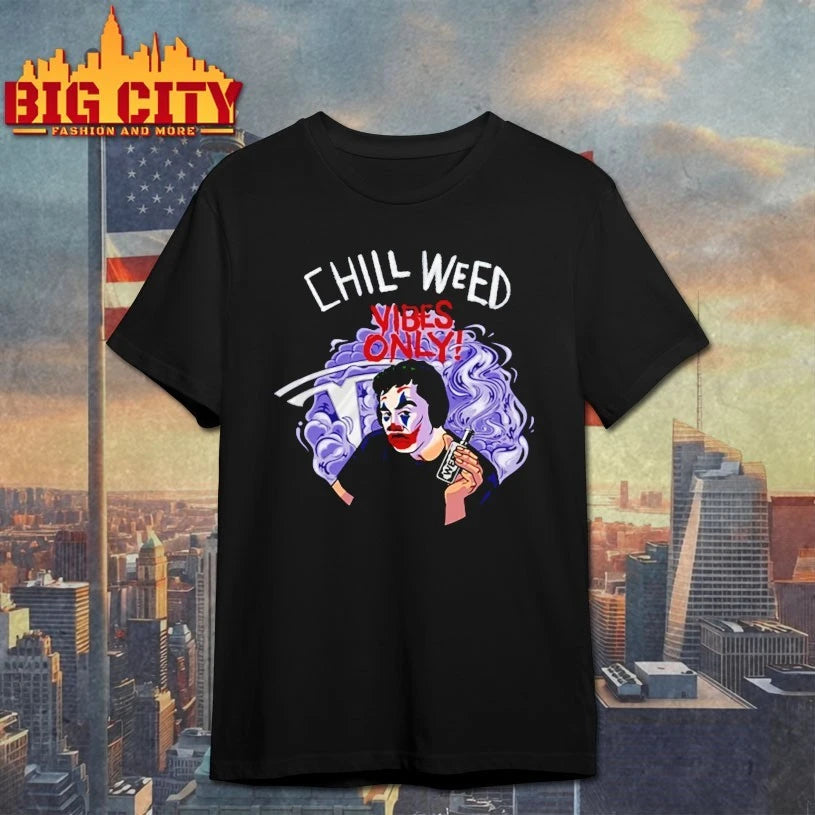 Chill Weed Vibes Only Joker Elon Musk shirt