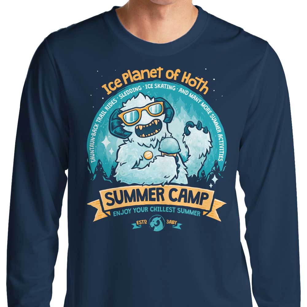 Chillest Summer Camp - Long Sleeve T-Shirt Hoodie, Sweatshirt | CiraTrend.com (Image 1)
