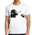 Chimp Monkey Smoking Joint Best Seller Banksy Funny Meme Men Women Fashion Top Retro Gift Tee T Shirt made in usa Hoodie,...