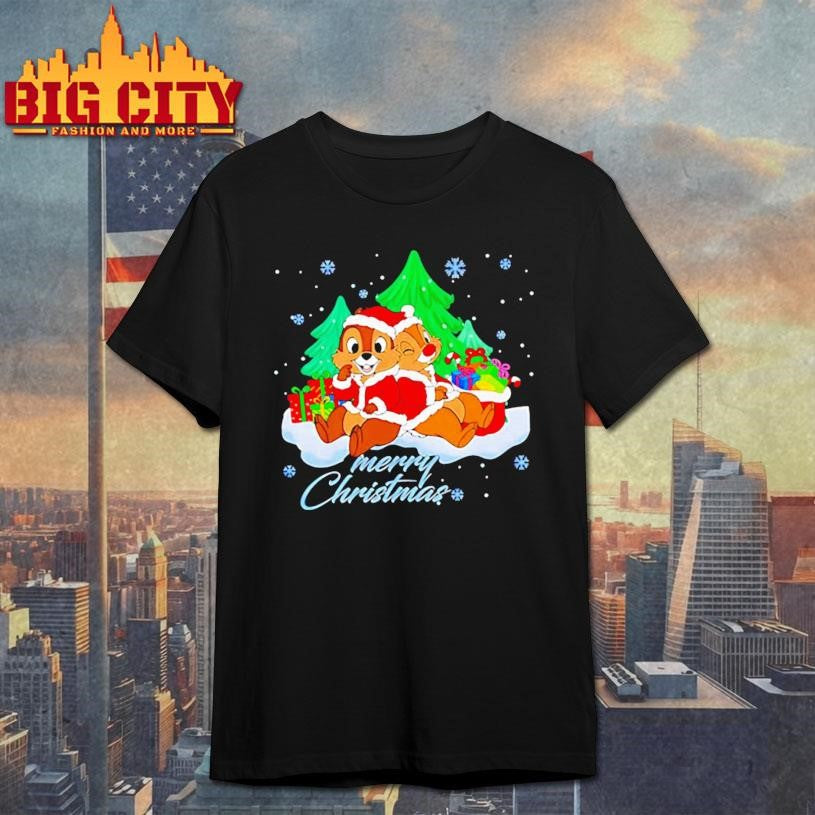 Chip And Dale Christmas Chipmunks Xmas shirt